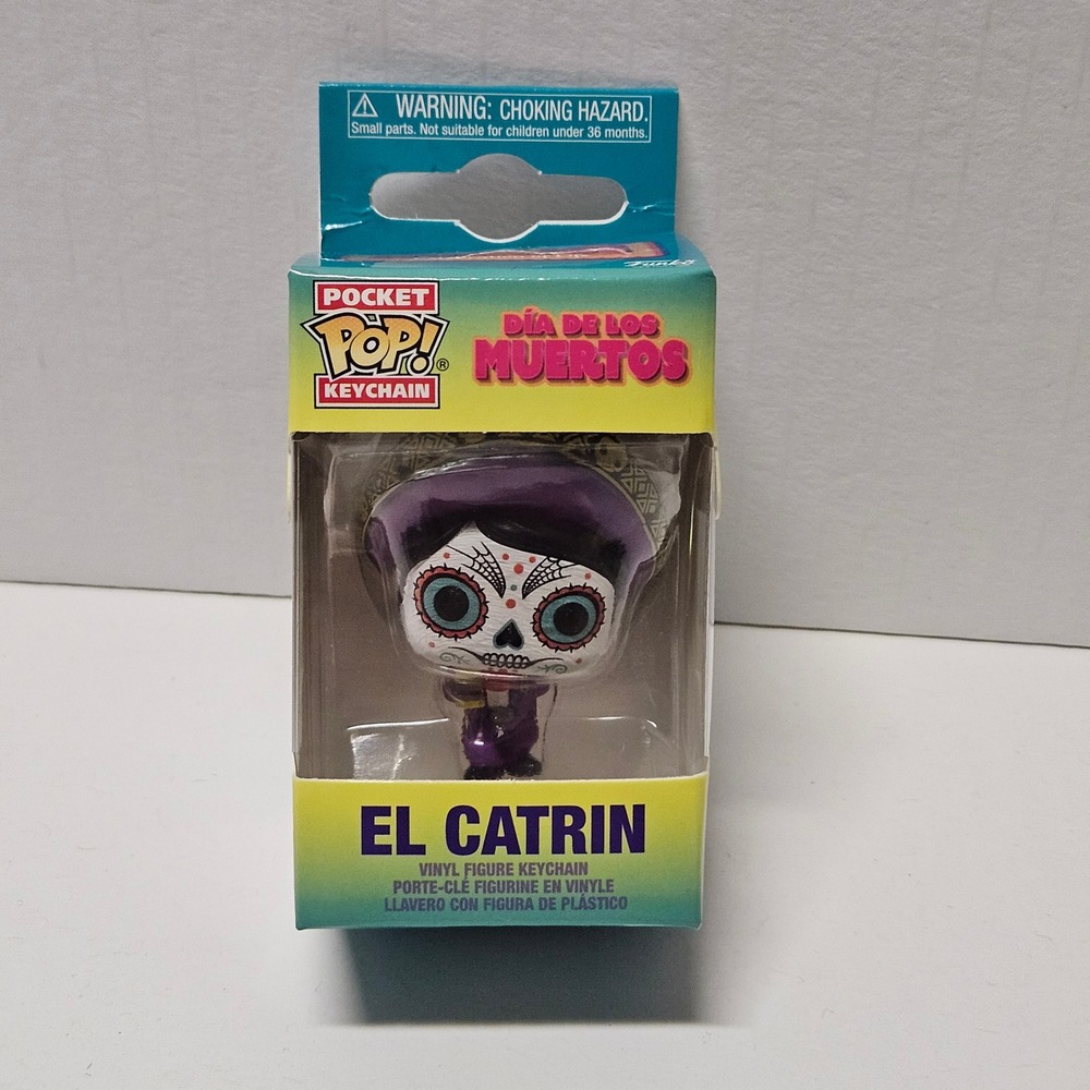 Funko Pocket Pop Keychain Dia de los Muertos El Catrin Vinyl Figure 889698857802